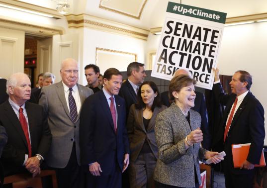 A group of those who participated in #up4climate Photo Credit: Yuri Gripas/ REUTERS